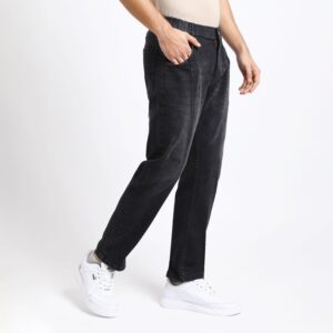 BLACK CARROT FIT JEAN TEDDY 4796-1