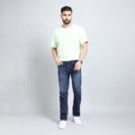 DARK GREY BAGGY FIT JEANS 4703-1
