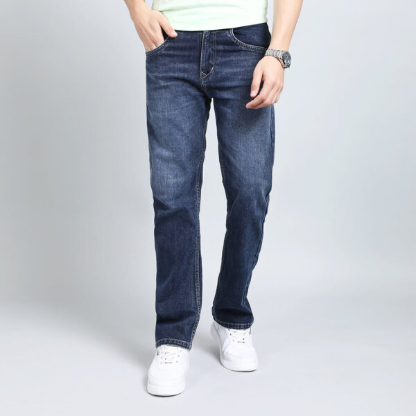 DARK GREY BAGGY FIT JEANS 4703-1