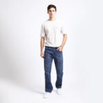 DARK GREY BAGGY FIT JEANS TEDDY 4681-1