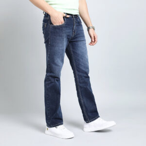 DARK GREY BAGGY FIT JEANS 4703-1