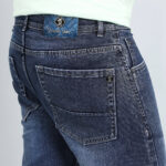 DARK GREY BAGGY FIT JEANS 4703-1