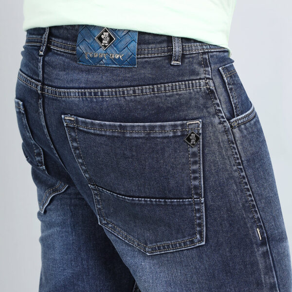 DARK GREY BAGGY FIT JEANS 4703-1