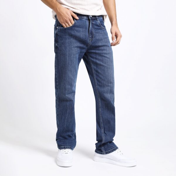 DARK GREY BAGGY FIT JEANS TEDDY 4681-1
