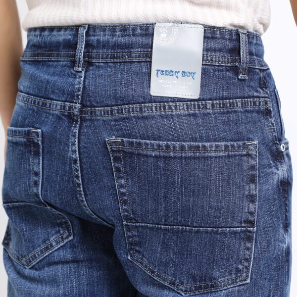 DARK GREY BAGGY FIT JEANS TEDDY 4681-1