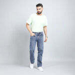 GREY BAGGY FIT JEAN TEDDY 4681-2