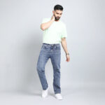GREY BAGGY FIT JEAN TEDDY 4681-2