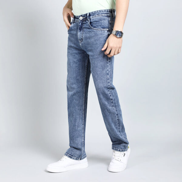 GREY BAGGY FIT JEAN TEDDY 4681-2