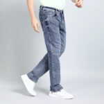 GREY BAGGY FIT JEAN TEDDY 4681-2