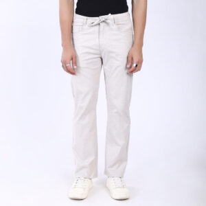 LIGHT GREY LINEN PANTS 4913-7