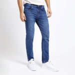 ANKLE LIGHT BLUE SKINNY FIT JEANS 4747-1
