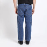 CARGO DARK BLUE BAGGY FIT JEANS TEDDY 4787-1