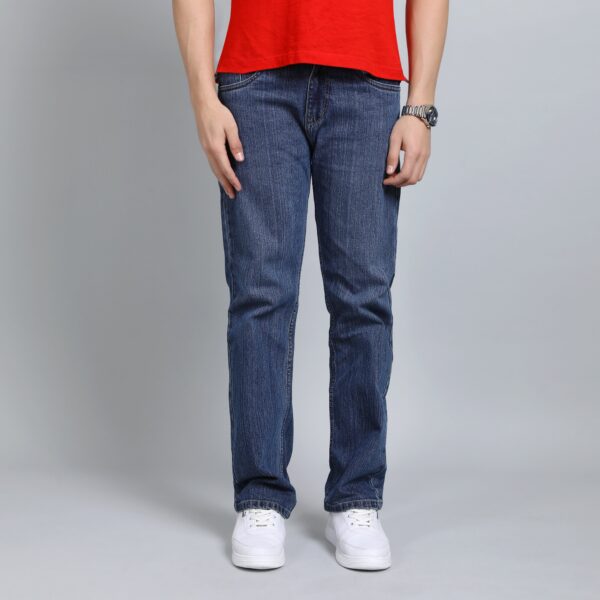 BLUE BAGGY FIT JEAN TEDDY 4680-2