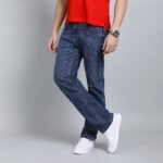 BLUE BAGGY FIT JEAN TEDDY 4680-2