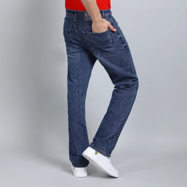 BLUE BAGGY FIT JEAN TEDDY 4680-2