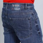 BLUE BAGGY FIT JEAN TEDDY 4680-2