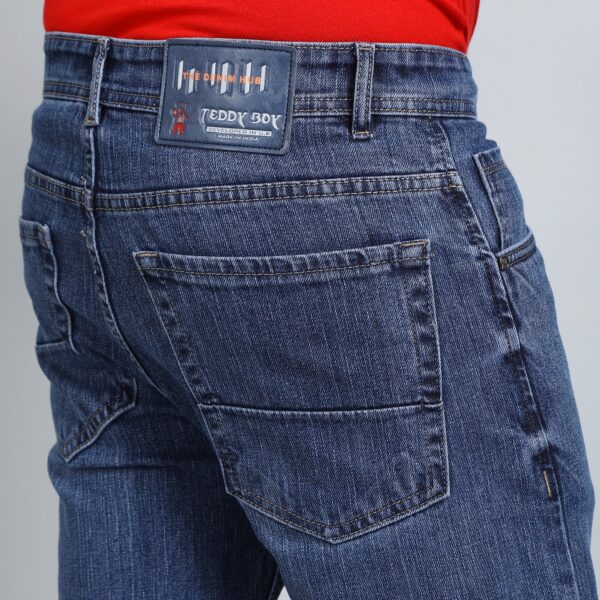 BLUE BAGGY FIT JEAN TEDDY 4680-2