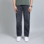 GREY BAGGY FIT JEAN TEDDY 4756-2