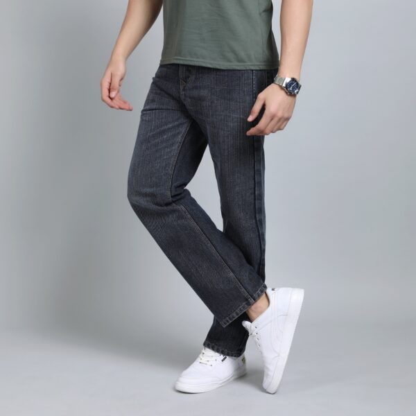 GREY BAGGY FIT JEAN TEDDY 4756-2