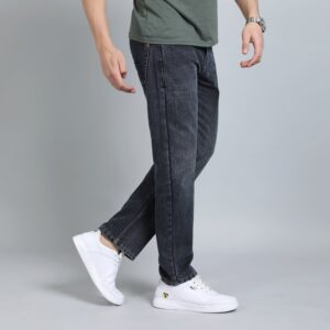 GREY BAGGY FIT JEAN TEDDY 4756-2