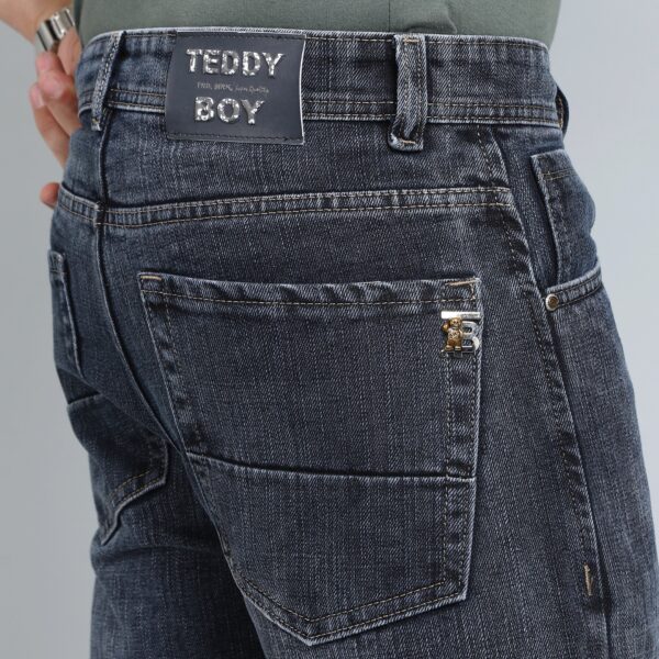 GREY BAGGY FIT JEAN TEDDY 4756-2