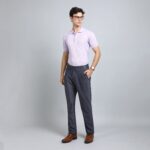 ULIMATE GREY SLIM  FIT GURKHA TROUSERS 4798-2