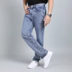 LIGHT BLUE BAGGY FIT JEAN TEDDY 4721-2