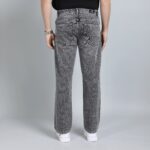 LIGHT GREY BAGGY FIT JEAN TEDDY 4753-2