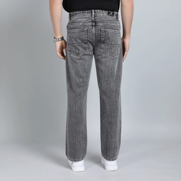 LIGHT GREY BAGGY FIT JEAN TEDDY 4753-2