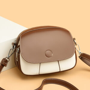 High-end women's bag 2025 new niche design crossbody bag mini round bag versatile fashion shoulder women's bag tide