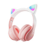 STN28PRO wireless bluetooth headset over-the-ear cat ear gradient hair foldable headset 13794119118