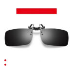 Smart Color-Changing Polarized Clip-Ons: Day/Night Vision.