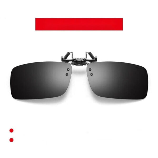 Smart Color-Changing Polarized Clip-Ons: Day/Night Vision.
