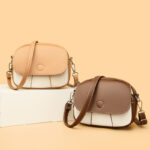 High-end women's bag 2025 new niche design crossbody bag mini round bag versatile fashion shoulder women's bag tide