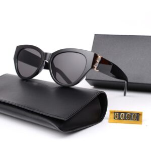 24 new poplar forest with cat-eye shape fashion sunglasses women's ins travel sunscreen sexy sunglasses wholesale