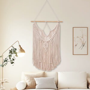 Decorative tapestry Room wall decorations: cotton rope weaving, bohemian style furniture, wall hanging tapestries