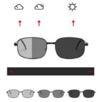 Foldable Color-Changing Sunglasses