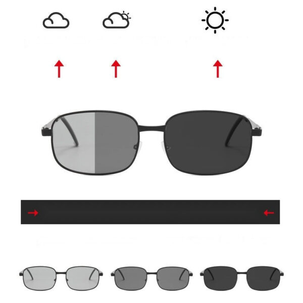 Foldable Color-Changing Sunglasses