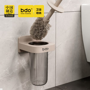 Light luxury toilet brush without dead ends, household soft bristle long-handled toilet brush, toilet supplies multi-functional cleaning brush set