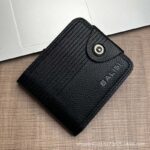 Amazon hot sale men's short wallet buckle multi-card driver's license integrated business youth new wallet trend