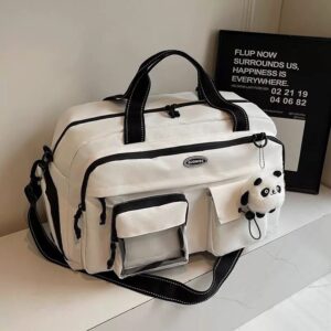 Excursion bags, large capacity wet and dry separation, swimming fitness sports bags, men's and women's carry-on crossbody luggage storage bags
