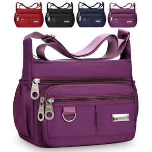 New nylon handbags Messenger bag waterproof Oxford cloth bag backpack diagonal bag canvas shoulder bag business collection wallet