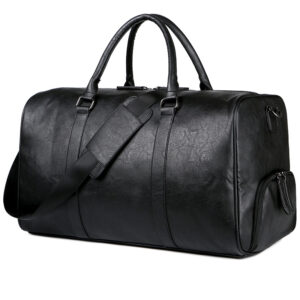 European and American men's leather travel bag retro handbag large capacity shoulder crossbody strap shoes fitness duffle bag