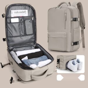 Travel backpack men's backpack light light short trip carrying bag travel luggage bag large capacity computer school bag