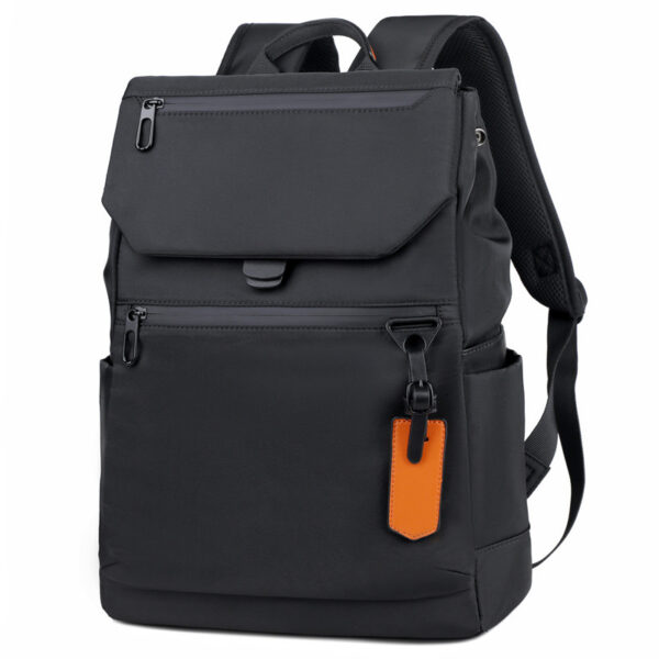 New Trendy Backpack Men's Casual Backpack College Style College Student School Bag Fashion Computer School Bag