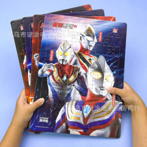 Ultraman Tiga puzzle elementary school student Syro Ott brotherhood hero hands-on ability concentration training toy